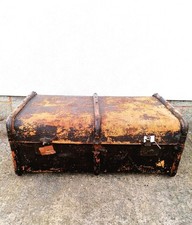 Antique Steamer Trunk Luggage
