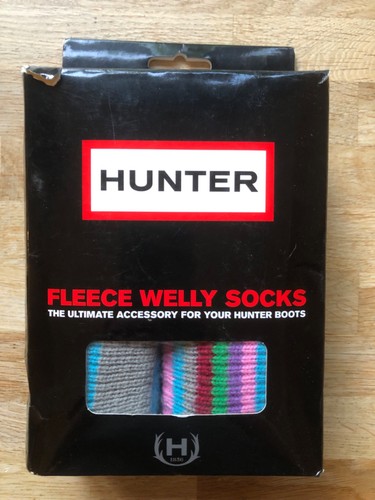 Hunter fleece welly socks - hunter,