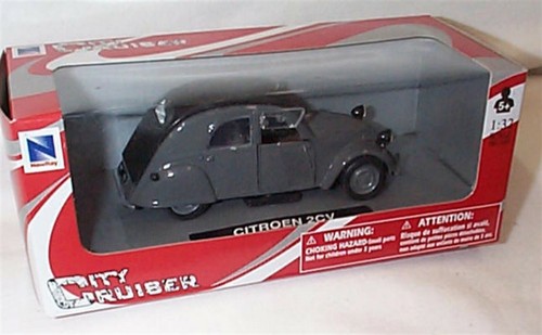 Citroen 2cv grey 32 - grey, 1:32