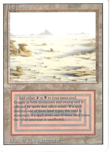 Mtg badlands revised - mtg,
