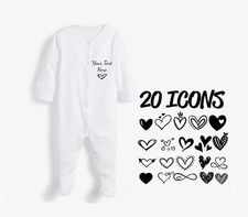 Personalised Unisex Full White