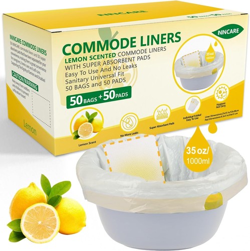 Commode liners with - liners,