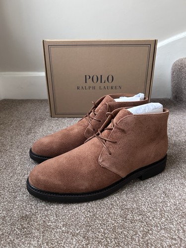 Ralph lauren men boots suede - ralph,