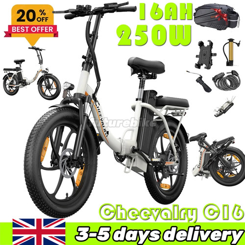 Cheevalry foldable e - 20", e-bike