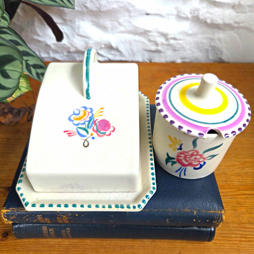 Poole pottery floral art - poole,