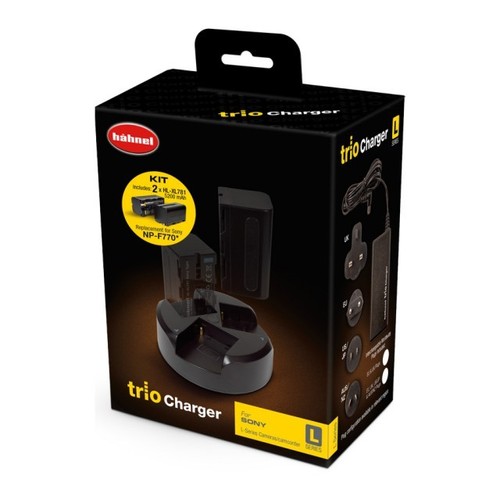 Hahnel trio charger kit - charger,