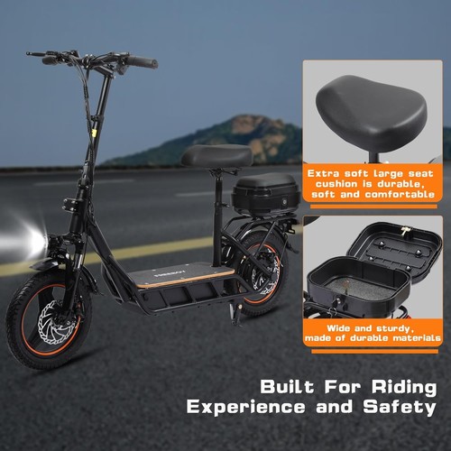 Folding electric scooter - folding,