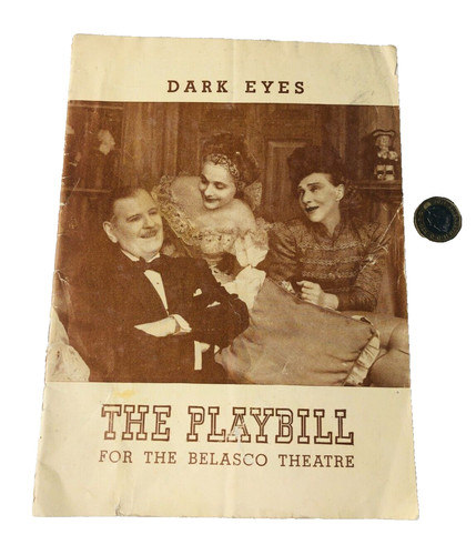 Theatre programme dark eyes - theatre,