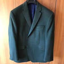 M&S COLLEZIONE Mens Blazer Jacket Italian Wool Khaki
