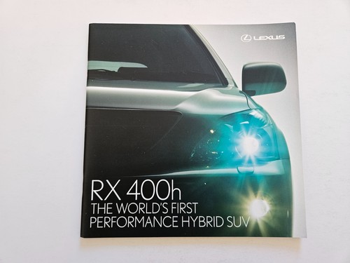 Lexus rx400h pages sales - lexus,