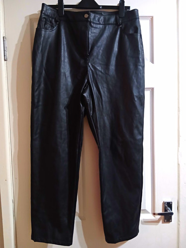 George black faux leather - george,