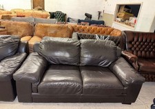 DFS Dark Brown Real Leather