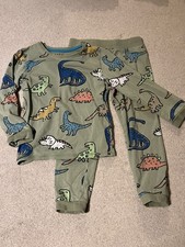 M&S Dinosaur Pyjamas Age 4-5 yrs, Long Sleeves & Trousers