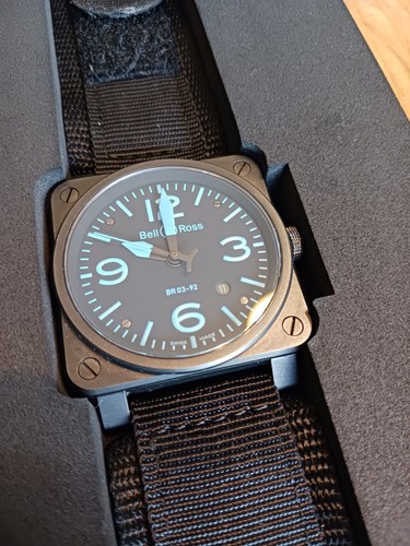 Bell ross br03 92 s - &, br03-92-s
