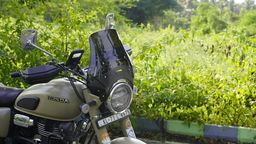 Wanderer smoke windshield - smoke, fit