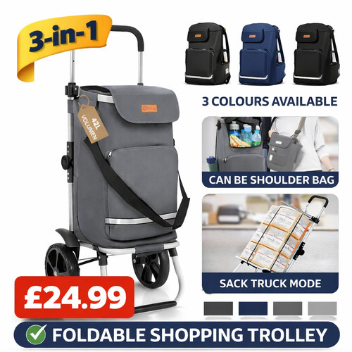 Foldable shopping - 3-in-1,