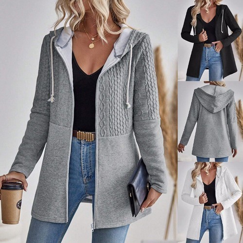 Women zip long - zip, up