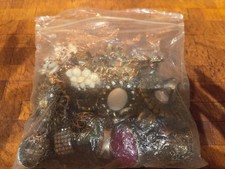 Bag Of Costume Rings. Mostly Large Statement Pieces / Dress Rings
