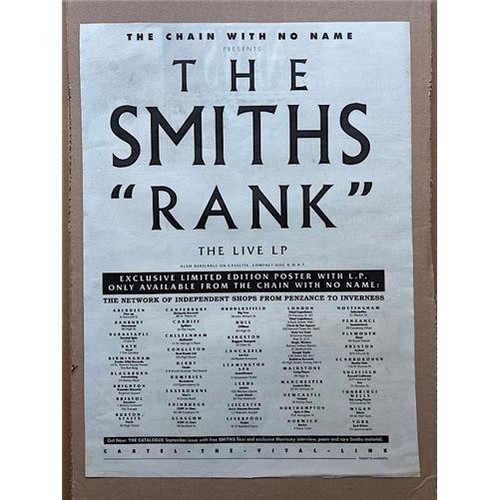 Smiths rank poster - poster, sized
