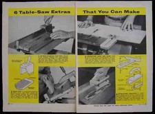 6 TABLE SAW JIGS