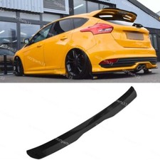 FOR FORD FOCUS MK3 2012-2018 Rear Roof Boot Trunk Spoiler Lip Wing Glossy UO