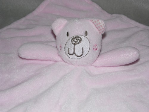 Matalan bear baby comforter