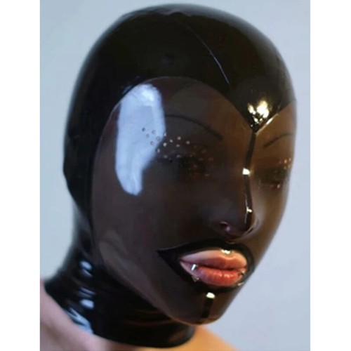 Handmade smoked black latex - smoked,