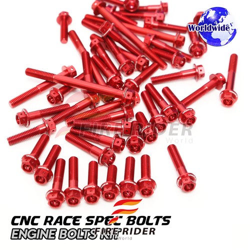 Aluminum engine bolts - engine, set