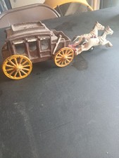 cast iron horse wagon