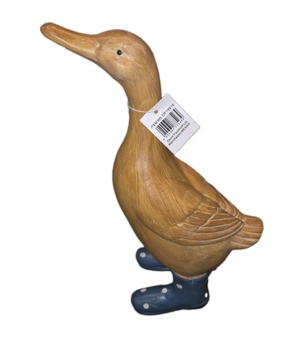 Wood look duck polka - wood, in