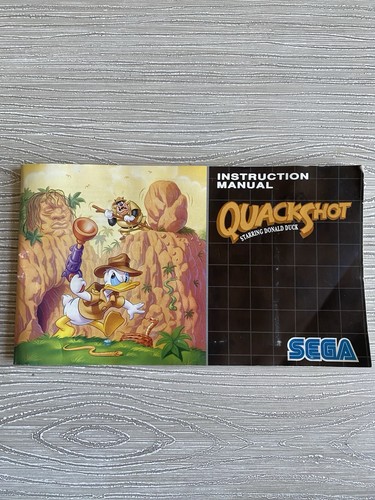 Sega mega drive quackshot - sega,
