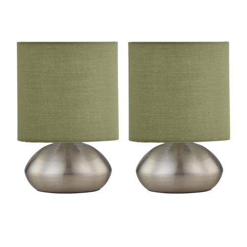 Set brushed chrome - of, 2