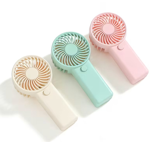 Hand held fan - held, battery