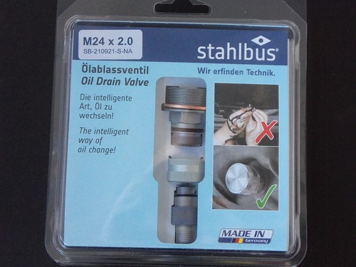Oil drain valve - , x