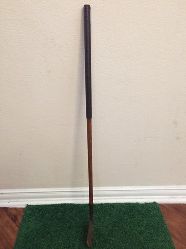 Antique wooden golf - antique, club