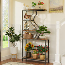 Retro Bookcase 5-Tier Shelving