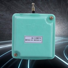 15A Drum Switch QS-15 Forward/Off/Reverse Motor Control Aluminum Shell 