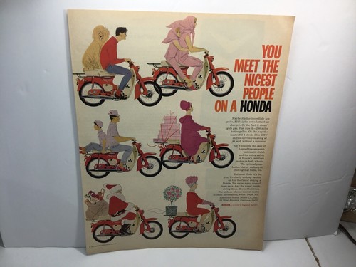 Vintage honda scooter 1963 - honda,