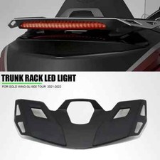 For Honda Goldwing GL1800 TOUR Rear Top Box Shelf Trunk Luggage Rack LED Light 