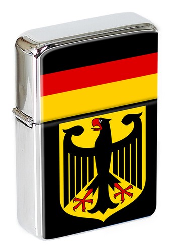 German crest flip top - crest, lighter
