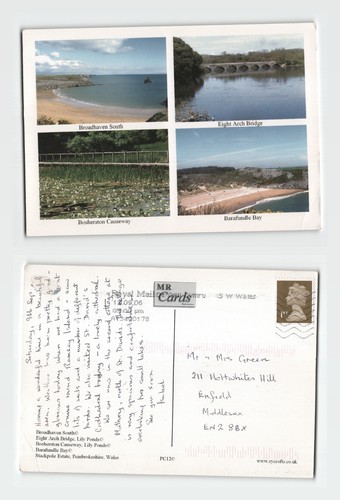 Postcard stackpole estate - postcard,