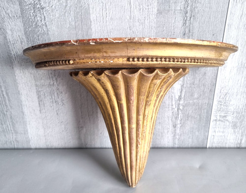 Antique giltwood gold corbel - antique,
