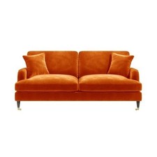 Sof174 seater sofa orange - seater,
