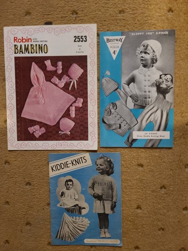 Vintage knitting patterns - vintage,