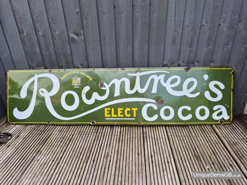 Genuine 1920s rowntrees cocoa - genuine,