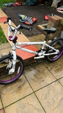 X-Rated Decoy BMX Bike  20" Wheels  White and Purple 