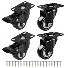 2" Swivel Caster Wheels Set of