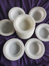 x 20 Vintage JAJ Pyrex white  Dessert/Soup/Cereal Bowls