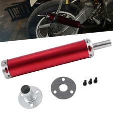 2 Stroke Exhaust End Can Tail Pipe Silencer Motorcycle Motorbike Exhaust Muffler