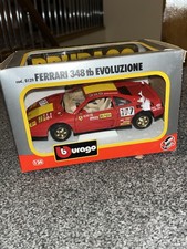 Burago Ferrari 348tb Evoluzione Diecast Car with Box #221
